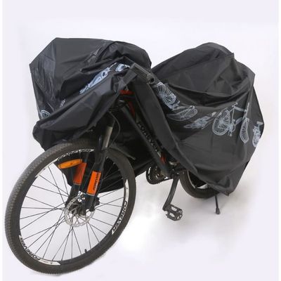 Protection Vélo Imperméable Solaire 1 Pcs Housse Velo,Tissu Oxford 210D Housse Velo Exterieur Accessoires Velo