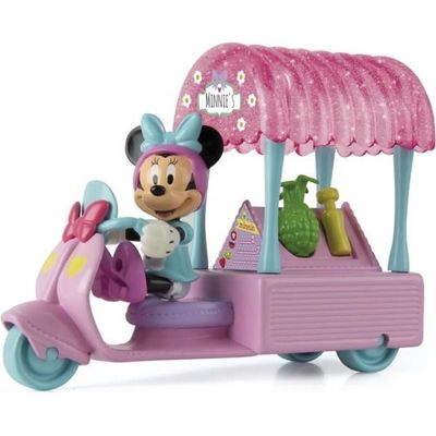 Disney-Figurines d'action Minnie pour enfants, jouet de maison de jeu,  coffret cadeau, robe de princesse, beurre, véritable, Happy Helpers, mode