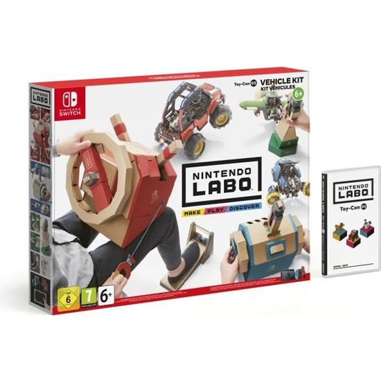 Nintendo Labo - Toy-Con 03 - Kit Véhicules pour Nintendo Switch