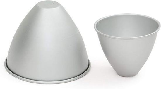 Moule à Gâteau Carré Decora Anodisé 20x20x7,5 Cm – Bord Droit Parfait – Idéal Pâtisserie Pro Et Gâteau Droit