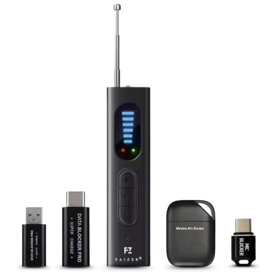 Hidden Camera Detector, Spy Camera, Wireless Microphone, GPS