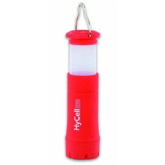 Torche Vintage En Plastique Rouge – Lampe De Poche Rétro