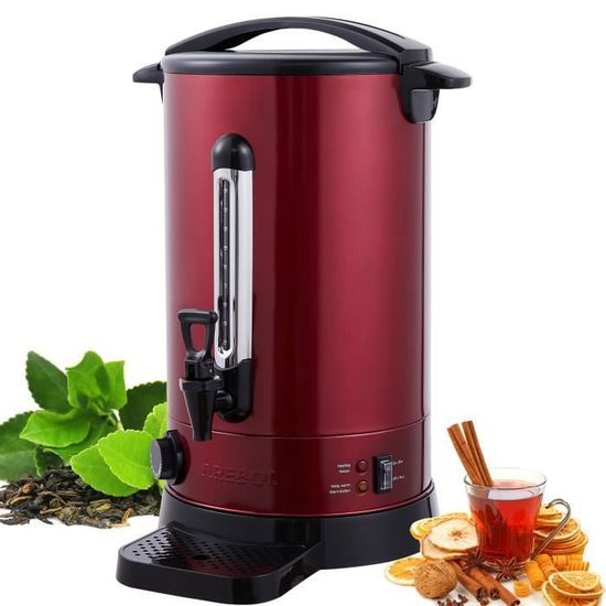 BSGP Distributeur De Boisson Rouge 2L - Pour Bouteilles De Soda Ou Bière | Pratique Et Anti-Gaspillage