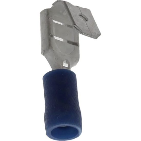 Lot De 10 Cosses Clips Pré-isolées DHOME – Section 1,5 à 2,5 Mm², Bleues Et Pratiques !