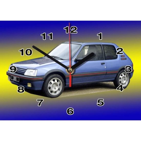 Horloge Murale Peugeot - Modèle 01M - Collection Auto-horloge - Fabriquée En France