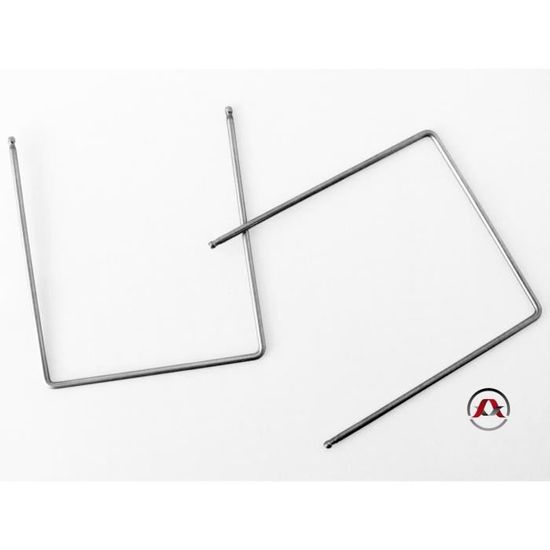 Clés D'extraction Pour Autoradio DIN - Compatible Opel, Ford, Blaupunkt, Grundig, Philips VDO