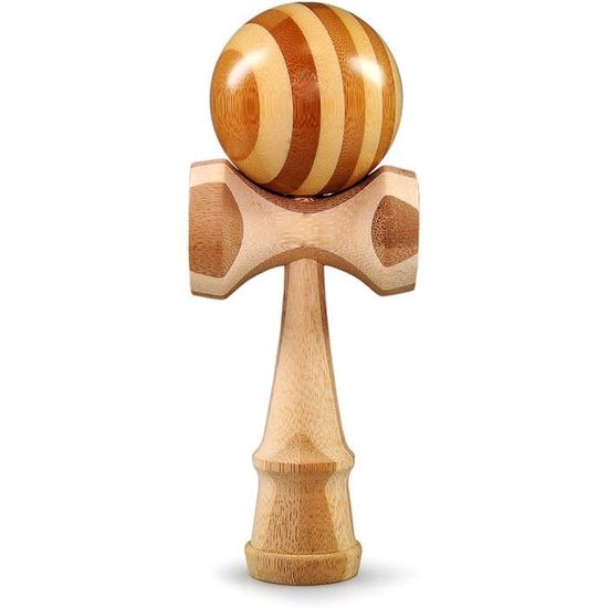 Ganzoo Kendama En Bois De Hêtre Véritable, Model Beginner Black, Japonais Jeu D'adresse Ganzoo Kendama En Bois De Hêtre Véritable, Model Beginner Black, Japonais Jeu D'adresse