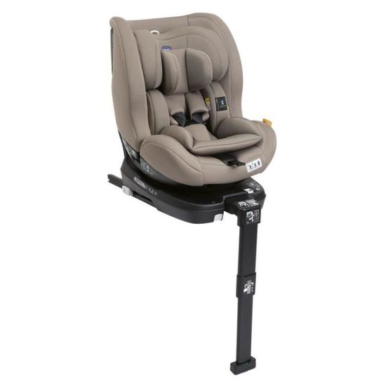 Siège-Auto Gr 0/1/2 Seat3Fit I-Size Desert Taupe - Bébé Confort - Rotation 360° - Isofix - Inclinable