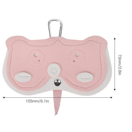 Ensemble 3 Étuis à Lunettes En Cuir Souple PU - Protection Anti-Rayures Avec Fermeture Extrudée - Housse Voyage Hommes Femmes Enfants