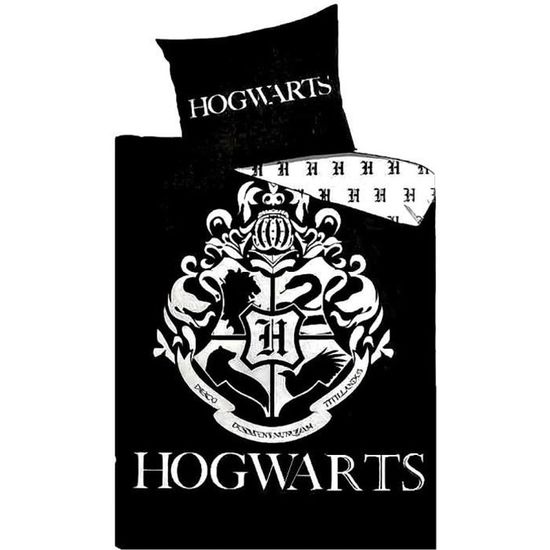 harry potter - Parure de lit Harry Potter phosphorescente - Housse de Couette Harry potter Brille dans la Nuit