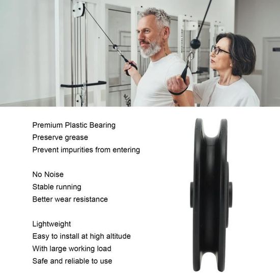 vidaXL Home Gym mural avec 2 poulies vidaXL Home Gym mural avec 2 poulies