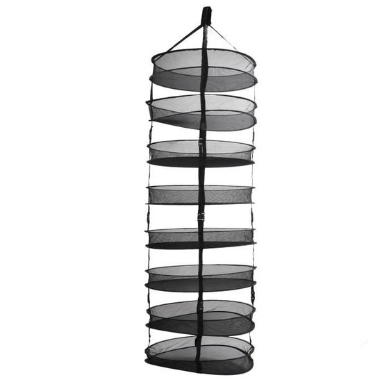 Sechoir Plantes Lot De 2 Filets De Séchage à Herbes 4 étages - Pliables, Idéaux Pour Légumes, Viande, Poisson, Plantes Filet Séchage 4 Couches