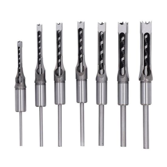 Jeu De 4 Mèches HSS BGS 8985 - 14, 16, 18, 20mm - Acier Rapide Pour Perceuse