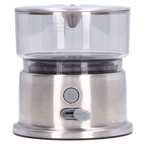 Cafetière à Piston Jenngaoo - 400ml Verre Borosilicate - Filtre Inox Double Couche - Manchon Bois