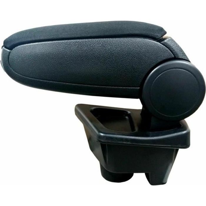 Accoudoir pour Renault Megane 4 IV a Partir 2016 Tissu Noir Boite de Rangement