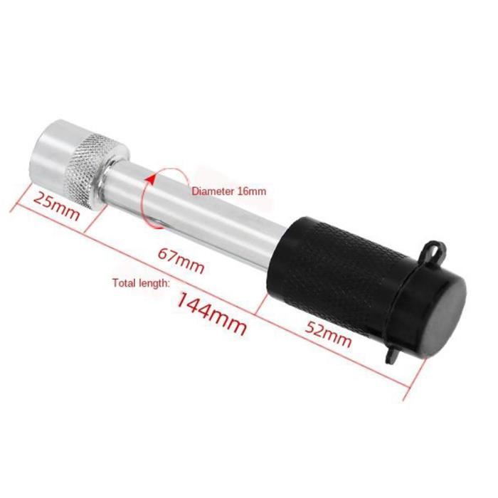 Goupille De Verrouillage D'attelage De Remorque 5/8 inchHeavy Duty Avec 2 Clés Capuchon Anti-poussière étanche 144mm