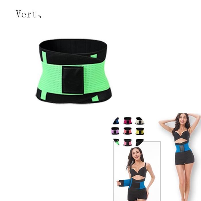 DoringIN-Ceinture de Force Ceinture corset,Vert 110*23cm.Ceinture lombaire, soutien dorsal inférieur Ceinture-Pour Fitness Sports