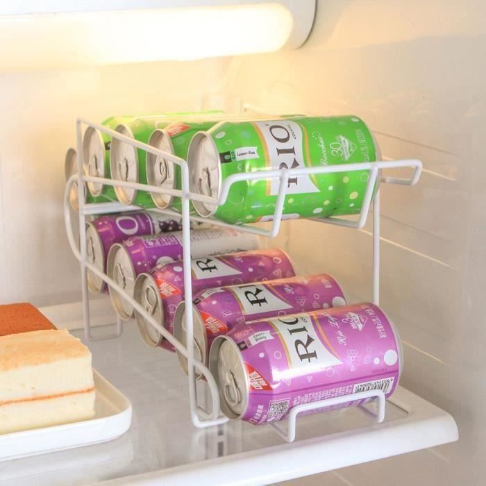 Distributeur Support de stockage de boîtes de conserve pour boissons Boisson Soda Coke 280 * 180 * 140 pour Réfrigérateur