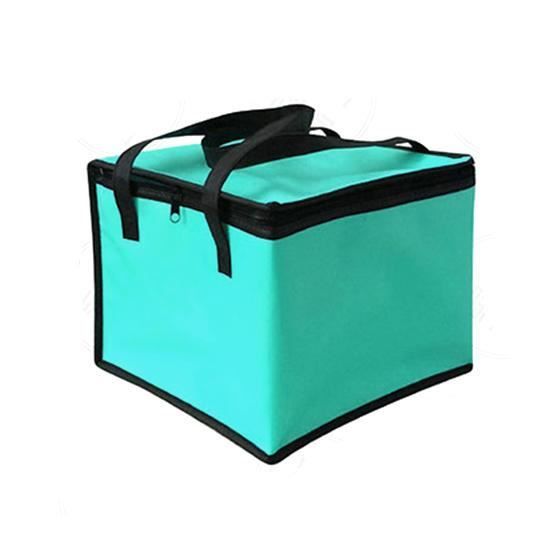 Sac à Lunch Portable,Sac isotherme thermique isolé déjeuner temps Sandwich boisson stockage frais grand carré - Type green