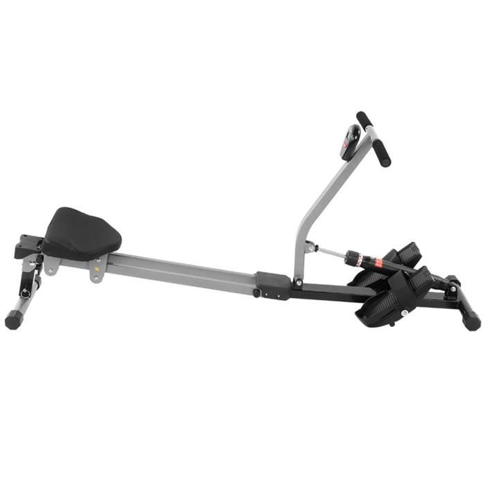 Rameur de Fitness Professionnel, Equipement de Fitness à Domicile Avec Ecran LCD, Rameur Unisexe, Rameur de Fitness Professionnel