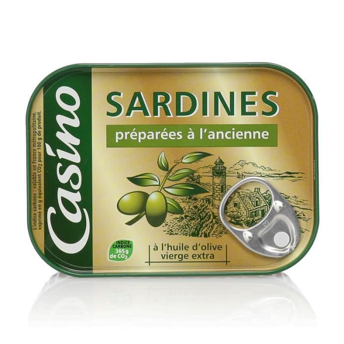 Sardines à l'huile d'olive - 135g