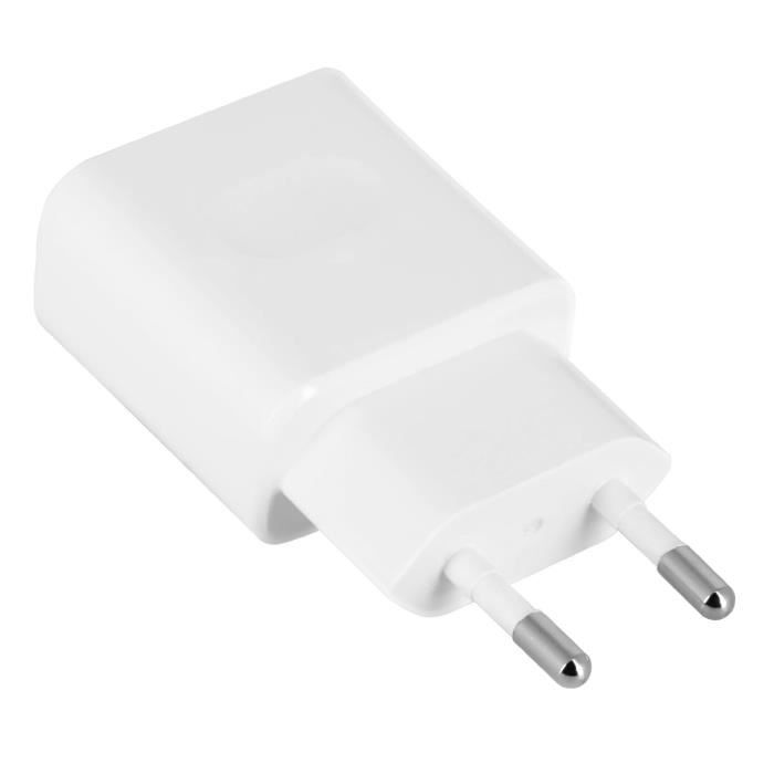 Chargeur Secteur USB Original Huawei 2A Blanc - Charge Ultra-rapide