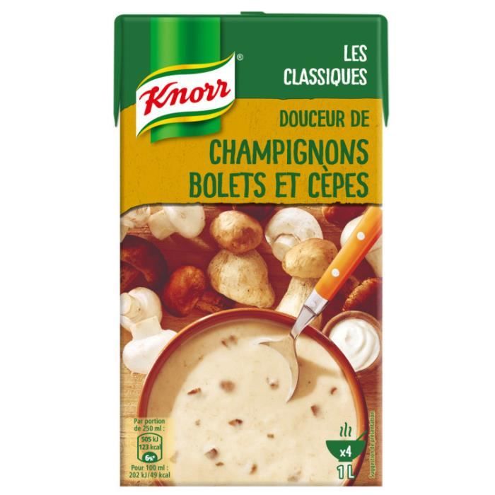 Soupe de champignons 1000 ml Knorr