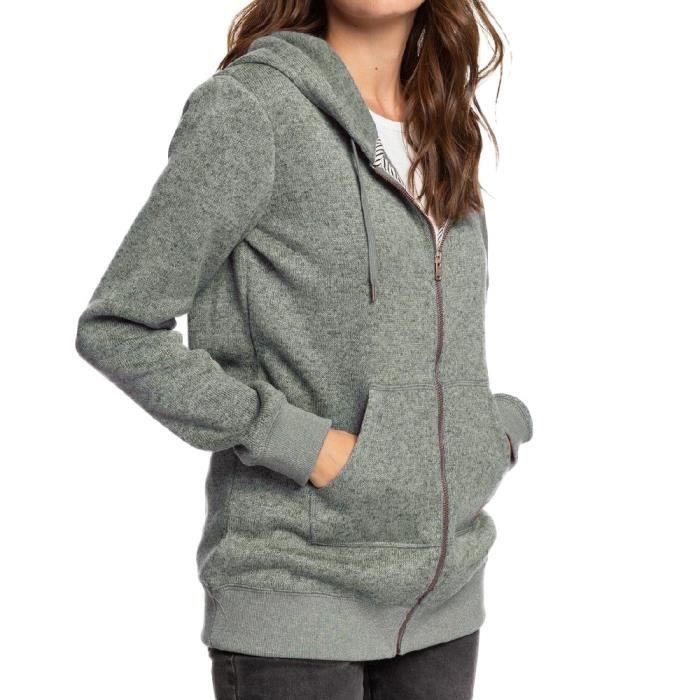 Gilet Gris Femme Roxy Moon Change