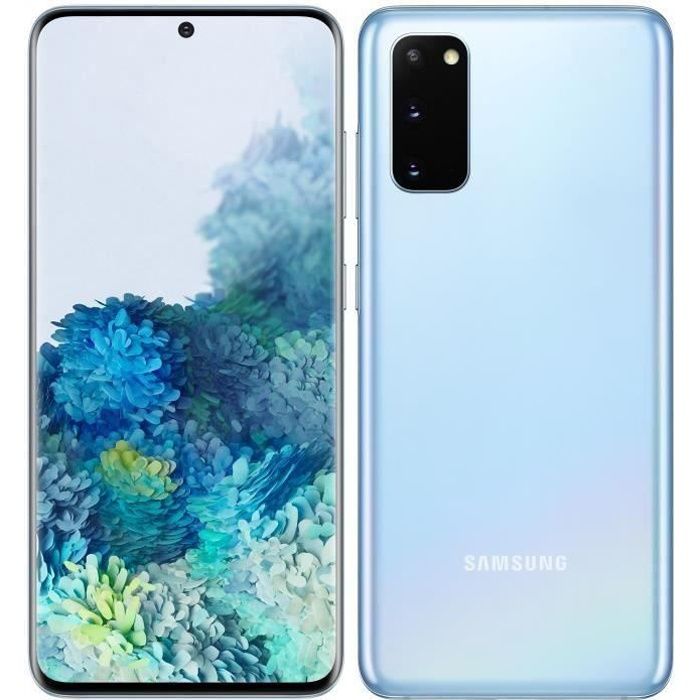 SAMSUNG Galaxy S20 128 Go 5G Bleu - Reconditionné - Excellent état