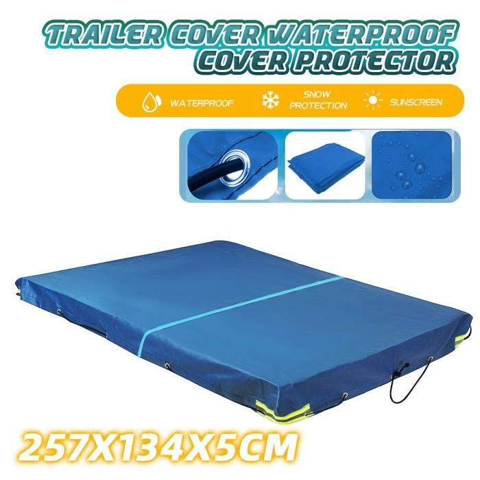 Bâche Plate Anti Poussière UV Bleu
