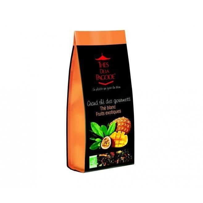 Thé blanc fruits exotiques bio - 110GR