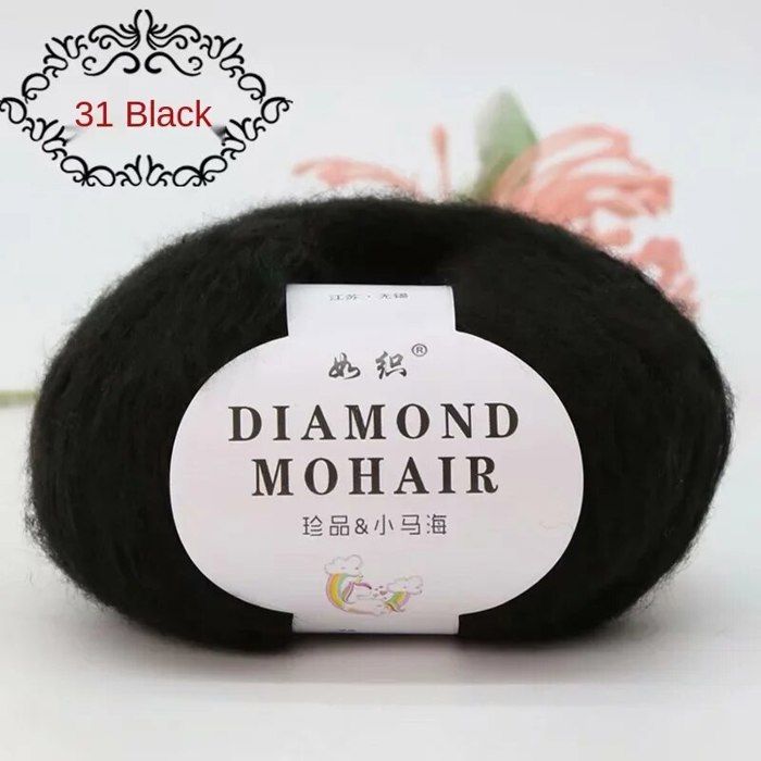 6PCS Pelotes De Laine Pour Crochet, Aiguilles Coudre Et