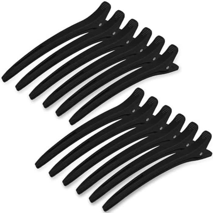 Barrette Cheveux Crocodile Gothique Violette Dentelle Noire Nœud - Fabrication Française