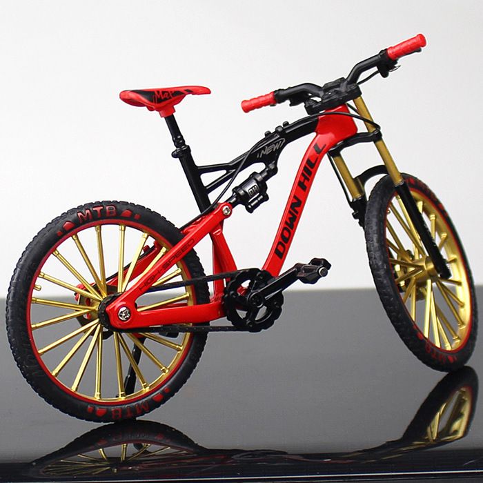 Modèle de Vélo de Route en Métal 3D 1/16, Modèle Miniature Réaliste en Alliage Artisanat, Jouet Amusant pour Enfants, Collection pour Adultes Jaune
