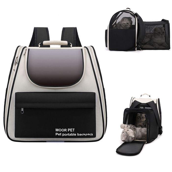 Meilleurs prix pour Sac pour chat, sac pour animaux de compagnie, sac à dos portable pour agrandir un grand espace lors des sorties