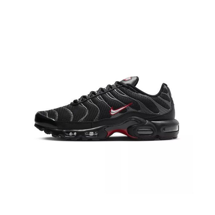 Basket Nike AIR MAX PLUS NOIR ET ARGENT Cdiscount Chaussures