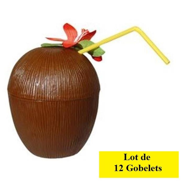 Lot De 10 Verres En Plastique Incassables - 300ml