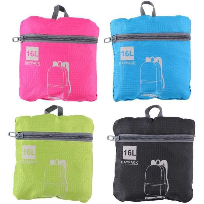 DUNLOP Sac à dos de voyage pliable 31x41x12cm vert ED-210306green DUNLOP Sac à dos de voyage pliable 31x41x12cm vert ED-210306green