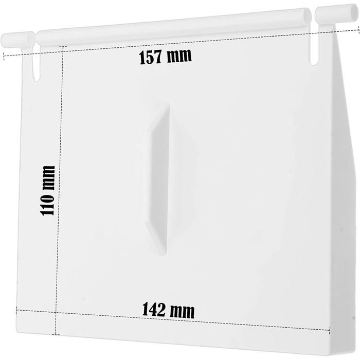Clapet De Rechange Pour Skimmer De Piscine - Standard, Pour Skimmer Encastrable, En Plastique Durable - 5