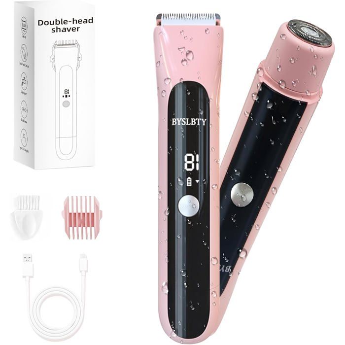 Épilateur/raseur électrique 3 En 1 Femme - Rechargeable, étanche - Blanc - Marque THOTCOC - Neuf