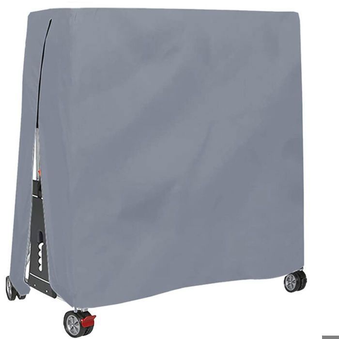 Housse pour Table De Ping Pong Étanche Résistance Au Vent Anti-UV Robuste Tissu Oxford Bâche De Protection TABLE DE TENNIS DE TABLE