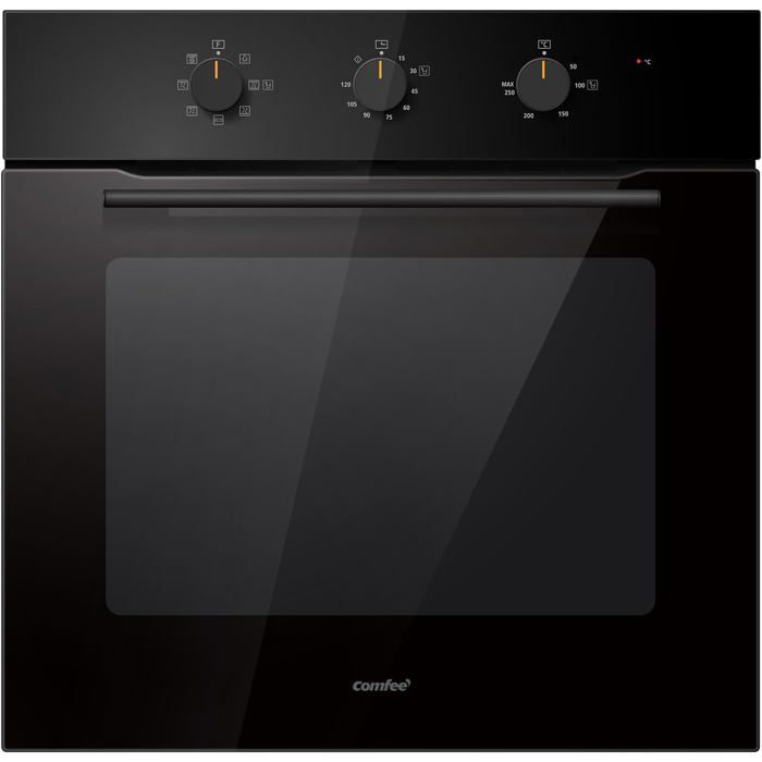 Four encastrable 60 cm - SUTEO - 60 litres - 8 fonctions - Frire à air - Cuisson en plusieurs phases - Porte amovible - Suteo