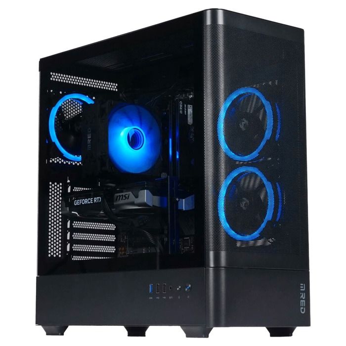 Unité Centrale Mred gaming CBT041-03 AMD Ryzen™ 5 16 Go RAM 512 Go SSD Nvidia GeForce RTX 3050 Noir - sans OS