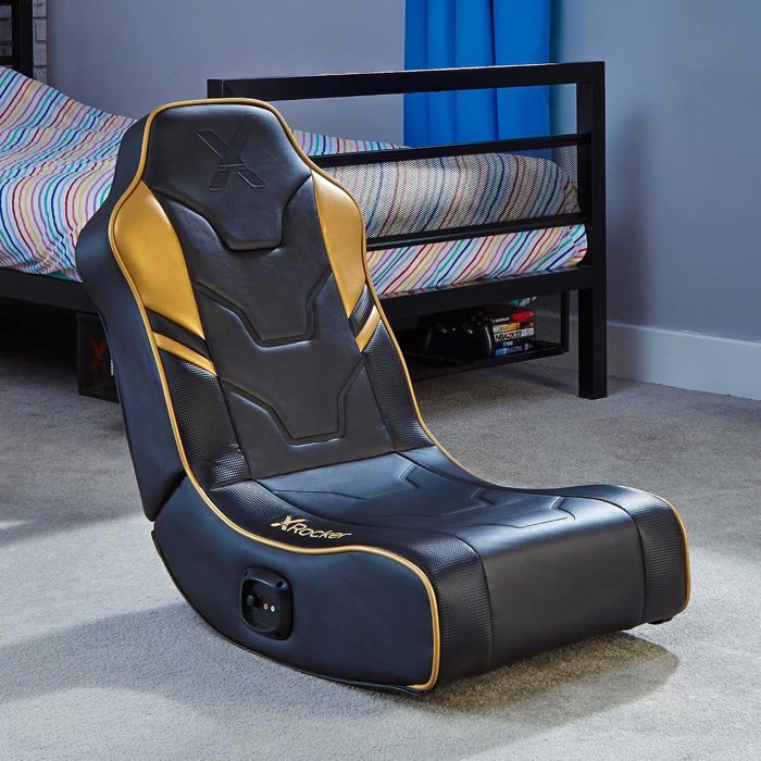 Chaise gaming X Rocker Shadow 2.0 Or - vue 2