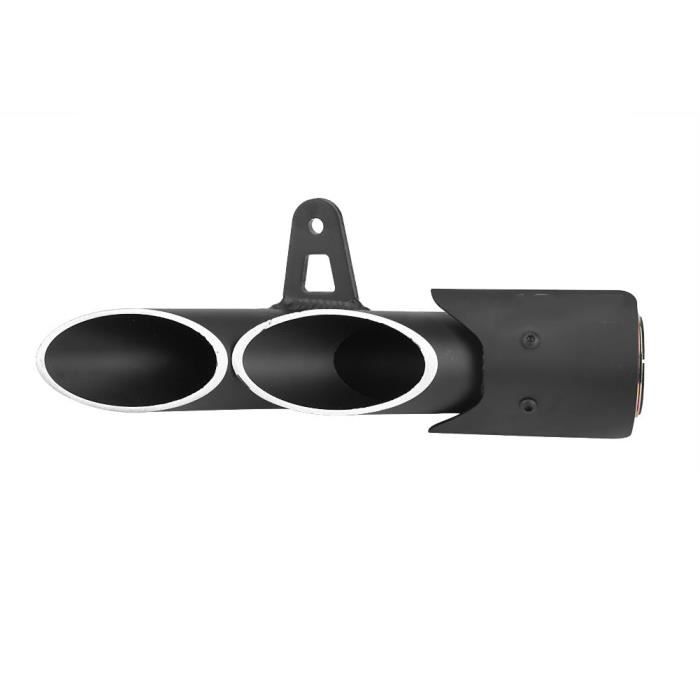 2 Ressorts Échappement Moto Acier Inox 304 - 80mm Argent - Universel Scooter/ATV - Résistance Haute Température