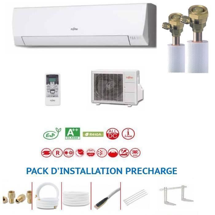 Fujitsu Asyg 14 Lmc Pour Max 45m2 Kit Pret A Poser Tiree Au Vide 3 Metres Achat Vente Climatiseur Fixe Fujitsu Asyg 14 Lmc Pour Ma Cdiscount