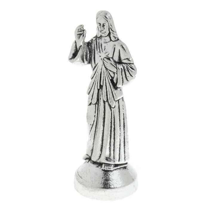 Figurines Jésus Miniatures - Lot De 50 - 8 Couleurs - Décoration Religieuse Baptême Pâques