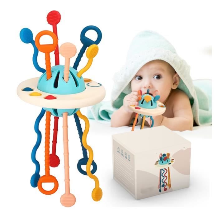 Jouet Bebe 1 an, Jeux 1 an, Jouets d'éveil Silicone, Jouets de Voyage pour  Jeunes Enfants 6-36 Mois, Cadeau Bebe Garçons Filles - Cdiscount Jeux -  Jouets