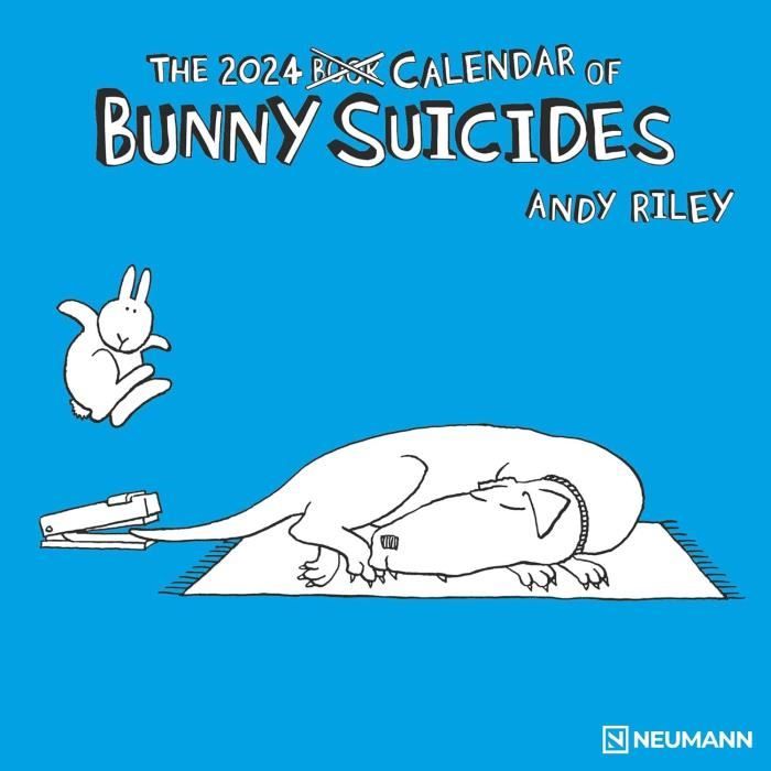 Calendrier Lapin Suicidaire 2024 Humour Bd Bunny Suicide (Tn) + Offert Un  Agenda De Poche[H2868] - Cdiscount Beaux-Arts et Loisirs créatifs