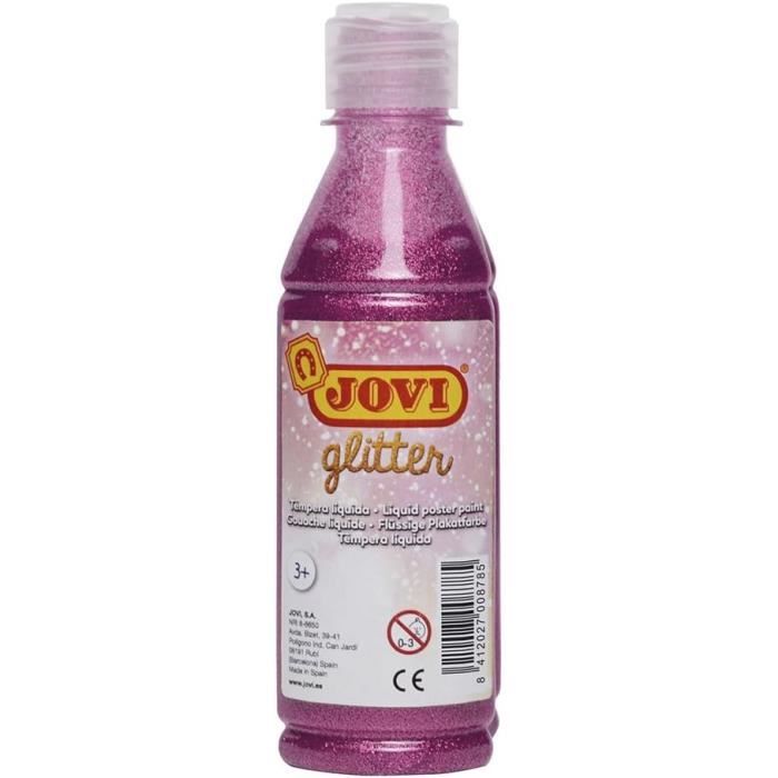 Peinture Pailletée rouge 250ml